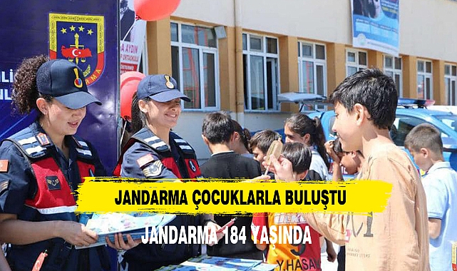 JANDARMA ÖĞRENCİLERLE BİR ARAYA GELDİ