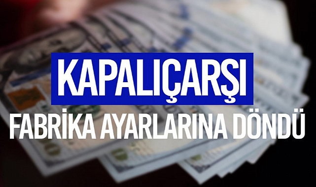 MEHMET ŞİMŞEK VE HAFİZE GAYE ERKAN'IN GELİŞİ PİYASALARI RAHATLATTI, DÖVİZ KAPALIÇARŞI'DA DÜŞTÜ
