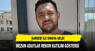 MEZUN ADAYLAR REKOR KATILIM GÖSTERDİ