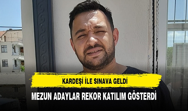 MEZUN ADAYLAR REKOR KATILIM GÖSTERDİ