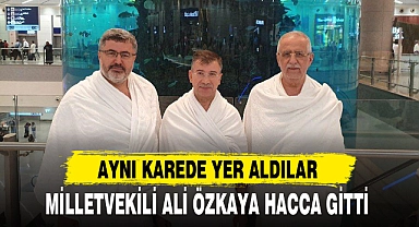 MİLLETVEKİLİ ALİ ÖZKAYA HACCA GİTTİ