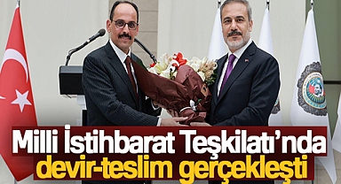 MİLLİ İSTİHBARAT TEŞKİLATI'NDA DEVİR-TESLİM GERÇEKLEŞTİ