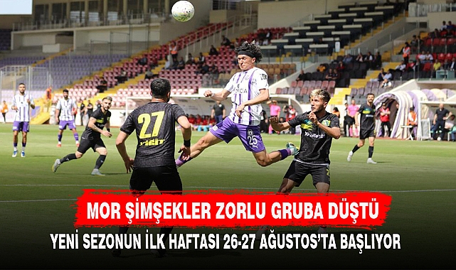 MOR ŞİMŞEKLER ZORLU GURUBA DÜŞTÜ
