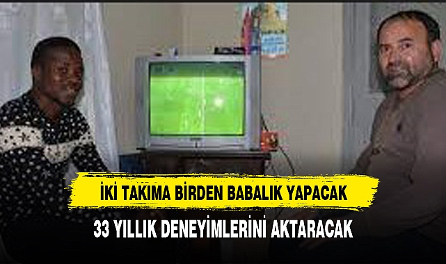 MUHTEŞEM ANTRENÖR İKİ TAKIMI BİRDEN ÇALIŞTIRIYOR