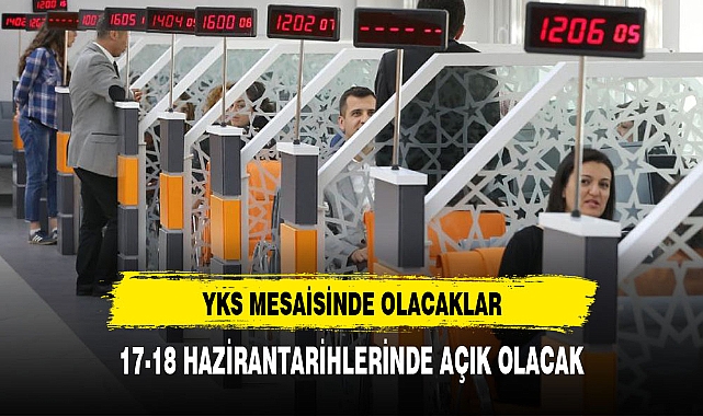 NÜFUS MÜDÜRLÜĞÜNDE YKS MESAİSİ BAŞLADI