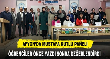ÖĞRENCİLER ÖNCE YAZDI SONRA DEĞERLENDİRDİ