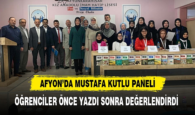 ÖĞRENCİLER ÖNCE YAZDI SONRA DEĞERLENDİRDİ