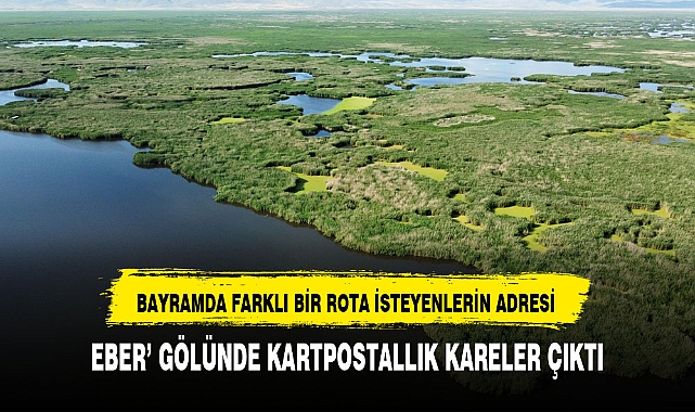 Ortaya çıkan adacıklar eşsiz görüntüler oluşturdu