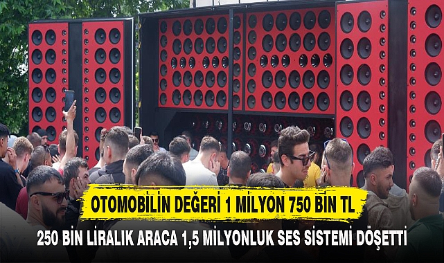 OTOMOBİLİN DEĞERİ 1 MİLYON 750 BİN TL