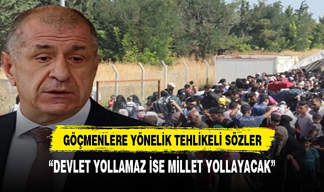 ÖZDAĞ'DAN SURİYELİ SIĞINMACILARLA İLGİLİ TEHLİKELİ SÖZLER