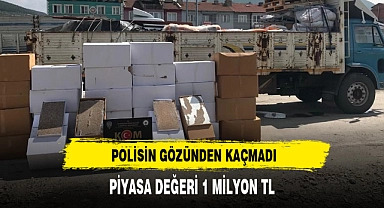 POLİSİN GÖZÜNDEN KAÇMADI