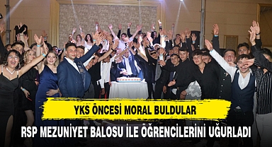 RSP MEZUNİYET BALOSU İLE ÖĞRENCİLERİNİ UĞURLADI