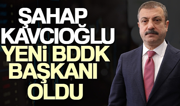 ŞAHAP KAVCIOĞLU YENİ BDDK BAŞKANI OLDU
