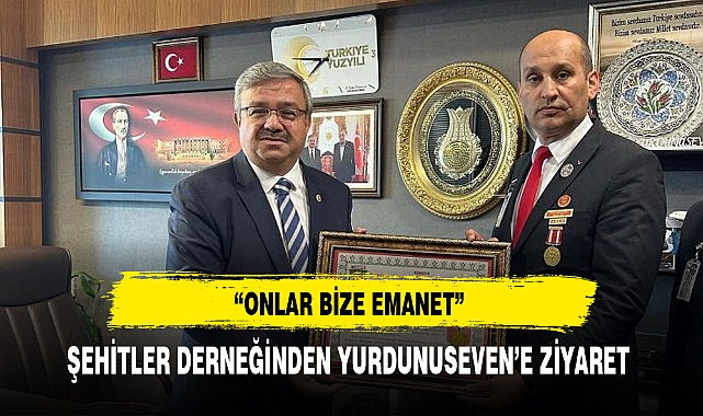ŞEHİTLER DERNEĞİNDEN YURDUNUSEVEN’E ZİYARET