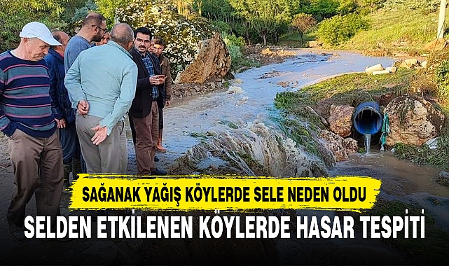 SELDEN ETKİLENEN KÖYLERDE HASAR TESPİTİ