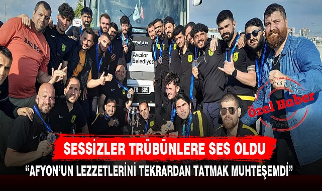 SESSİZLER TRÜBÜNLERE SES OLDU