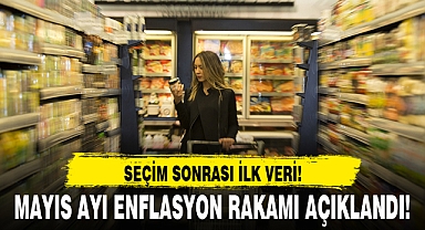 SON DAKİKA! MAYIS AYI  ENFLASYON RAKAMI  AÇIKLANDI...İŞTE  SON VERİLER!