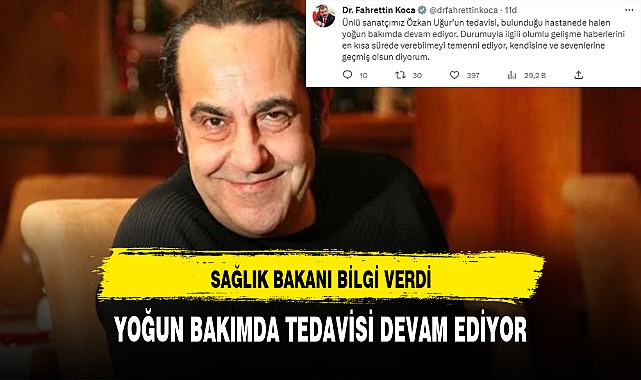Tedavisi yoğun bakımda devam ediyor