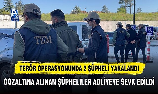 TERÖR OPERASYONUNDA 2 ŞÜPHELİ YAKALANDI
