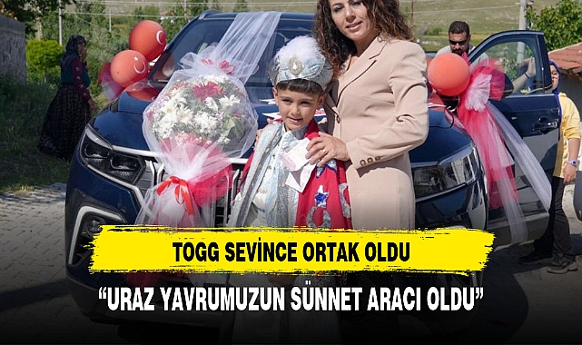 TOGG  MUTLULUKLARINA ORTAK OLDU