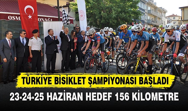 TÜRKİYE BİSİKLET ŞAMPİYONASI BAŞLADI