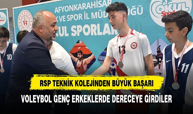 VOLEYBOL TURNUVASINA RSP TEKNİK KOLEJİ DAMGA VURDU