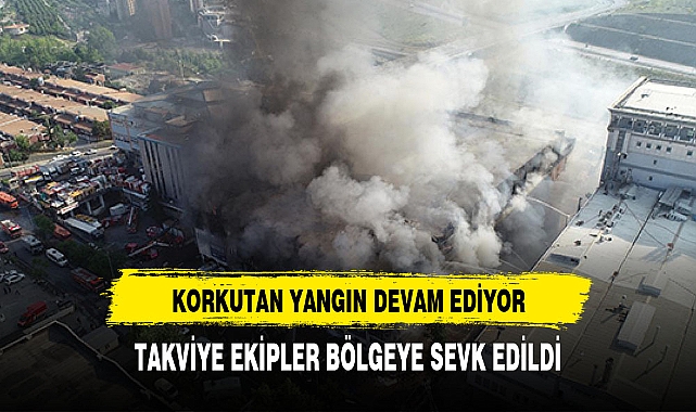 YANGIN SAATLERDİR KONTROL ALTINA ALINAMADI