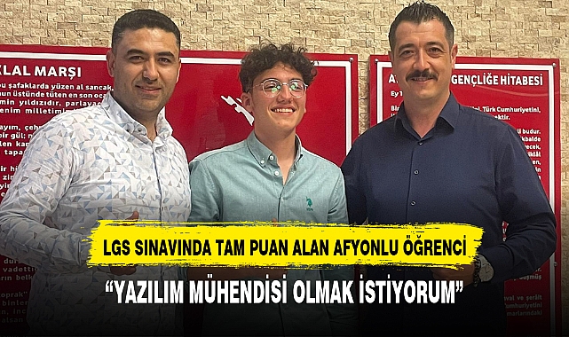 "YAZILIM MÜHENDİSİ OLMAK İSTİYORUM"