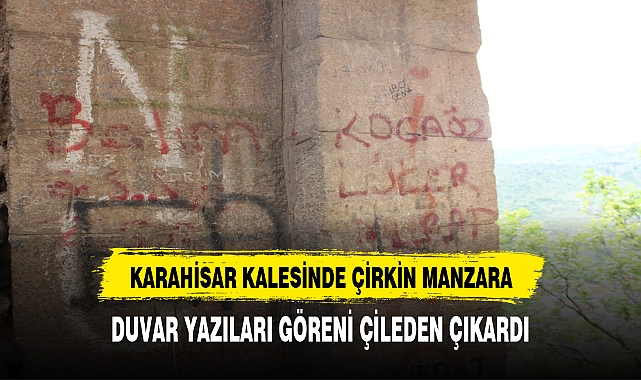 YERDEN 226 METRE YÜKSEKLİKTE VANDALLIĞI GÖRENLER ‘PES’ DEDİ