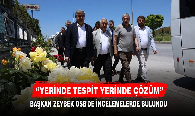 “YERİNDE TESPİT YERİNDE ÇÖZÜM”