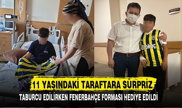 11 YAŞINDAKİ TARAFTARA SÜRPRİZ