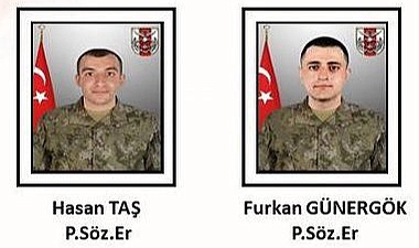 2 ASKERİMİZ ŞEHİT OLDU