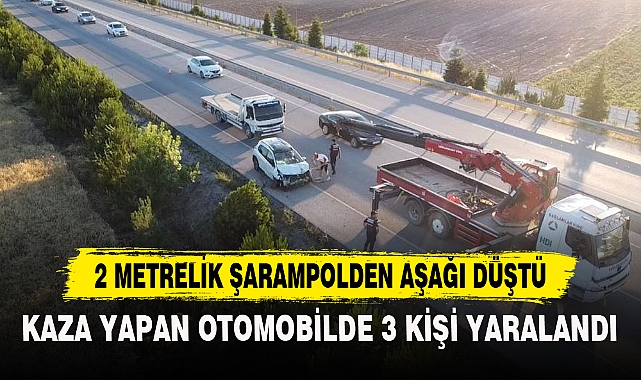 2 METRELİK ŞARAMPOLDEN AŞAĞI DÜŞTÜ