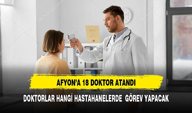 AFYON'A 18 DOKTOR ATANDI BAZI HASTAHANELER ARTIK HEYET RAPORU VERECEK