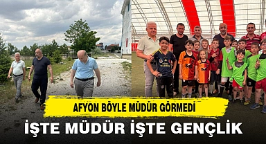 AFYON BÖYLE MÜDÜR GÖRMEDİ