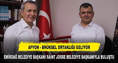 AFYON - BRÜKSEL ORTAKLIĞI GELİYOR