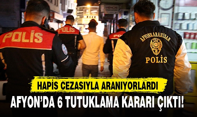 AFYON’DA 6 TUTUKLAMA KARARI ÇIKTI!