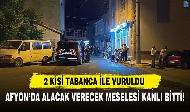 AFYON’DA ALACAK VERECEK MESELESİ KANLI BİTTİ!