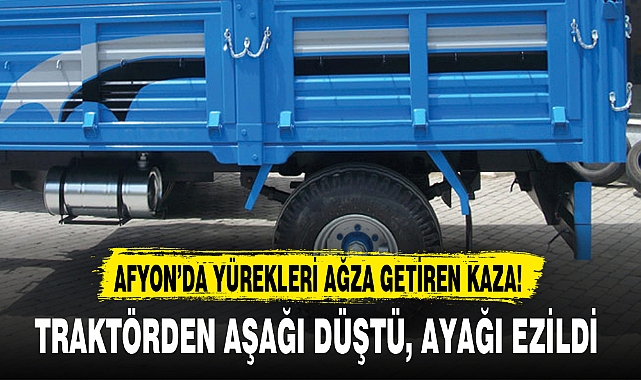 AFYON'DA YÜREKLERİ AĞZA GETİREN KAZA!