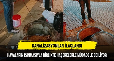 AFYON KANALİSAZYONLARI İLAÇLANDI