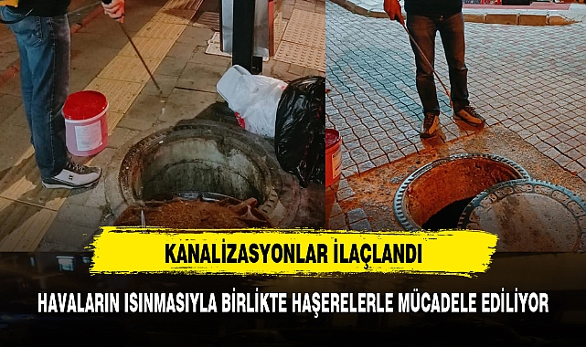 AFYON KANALİSAZYONLARI İLAÇLANDI