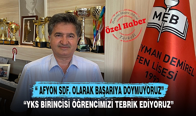 "AFYON SDF.OLARAK BAŞARIYA DOYMUYORUZ