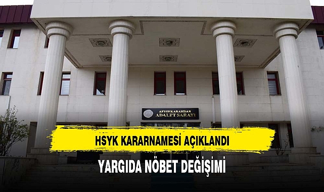 AFYON YARGISINDA NÖBET DEĞİŞİMİ