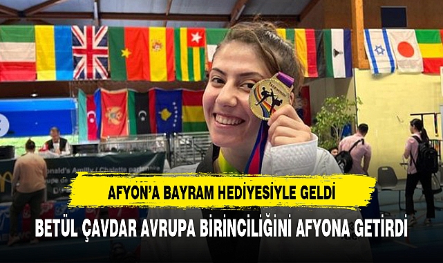 AFYONA BAYRAM HEDİYESİYLE GELDİ