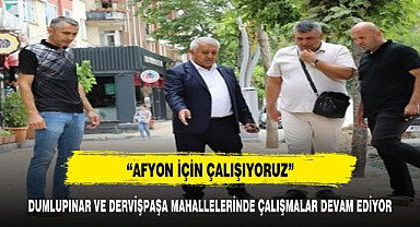 AFYONKARAHİSAR BELEDİYESİ KALDIRIM ÇALIŞMALARINA DEVAM EDİYOR