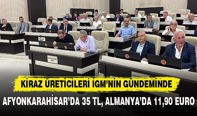 AFYONKARAHİSAR’DA 35 TL, ALMANYA’DA 11,90 EURO