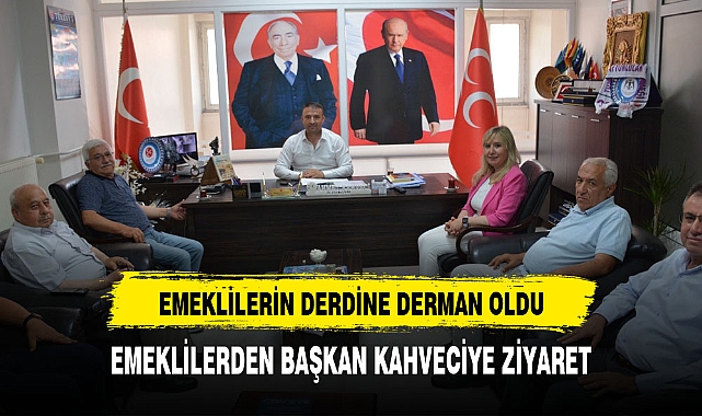 Afyonkarahisar Emekliler Derneği'nden MHP Lideri Bahçeli'ye teşekkür