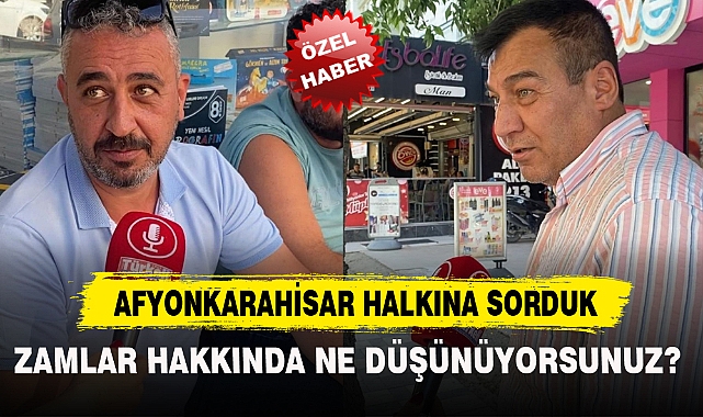 AFYONKARAHİSAR HALKINA SORDUK