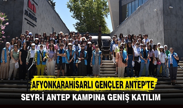 AFYONKARAHİSARLI GENÇLER ANTEP'TE