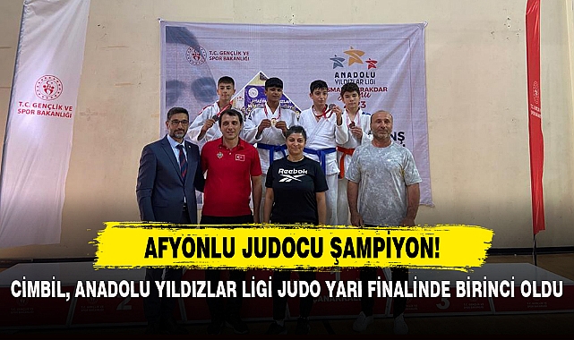 AFYONLU JUDOCU ŞAMPİYON OLDU